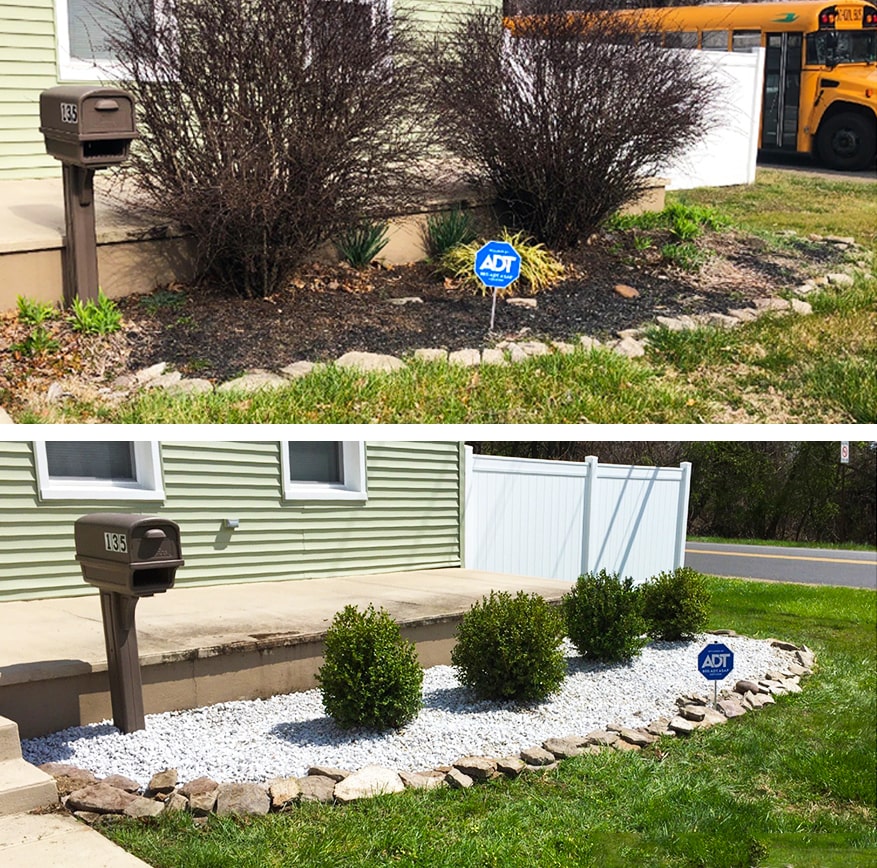 stone maintenance before and after